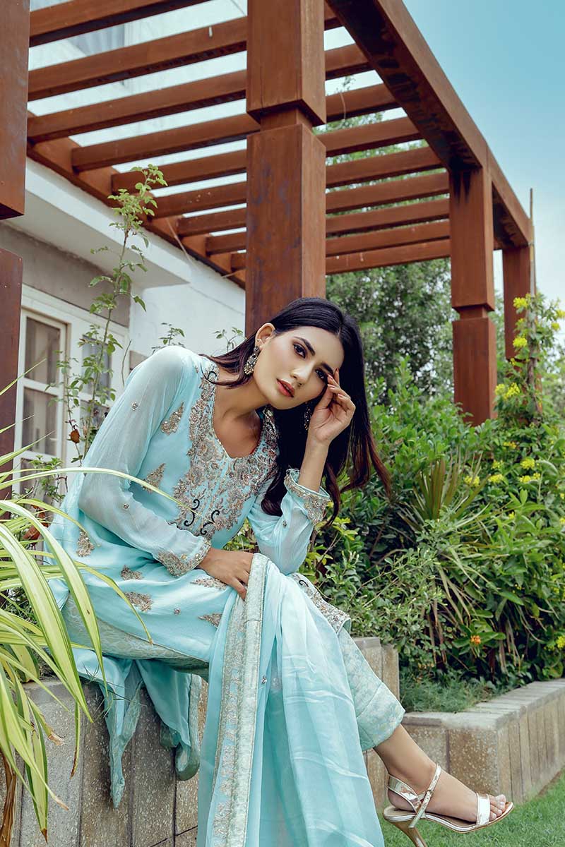 EXCLUSIVE SKY BLUE BRIDAL WEAR – ZG25231