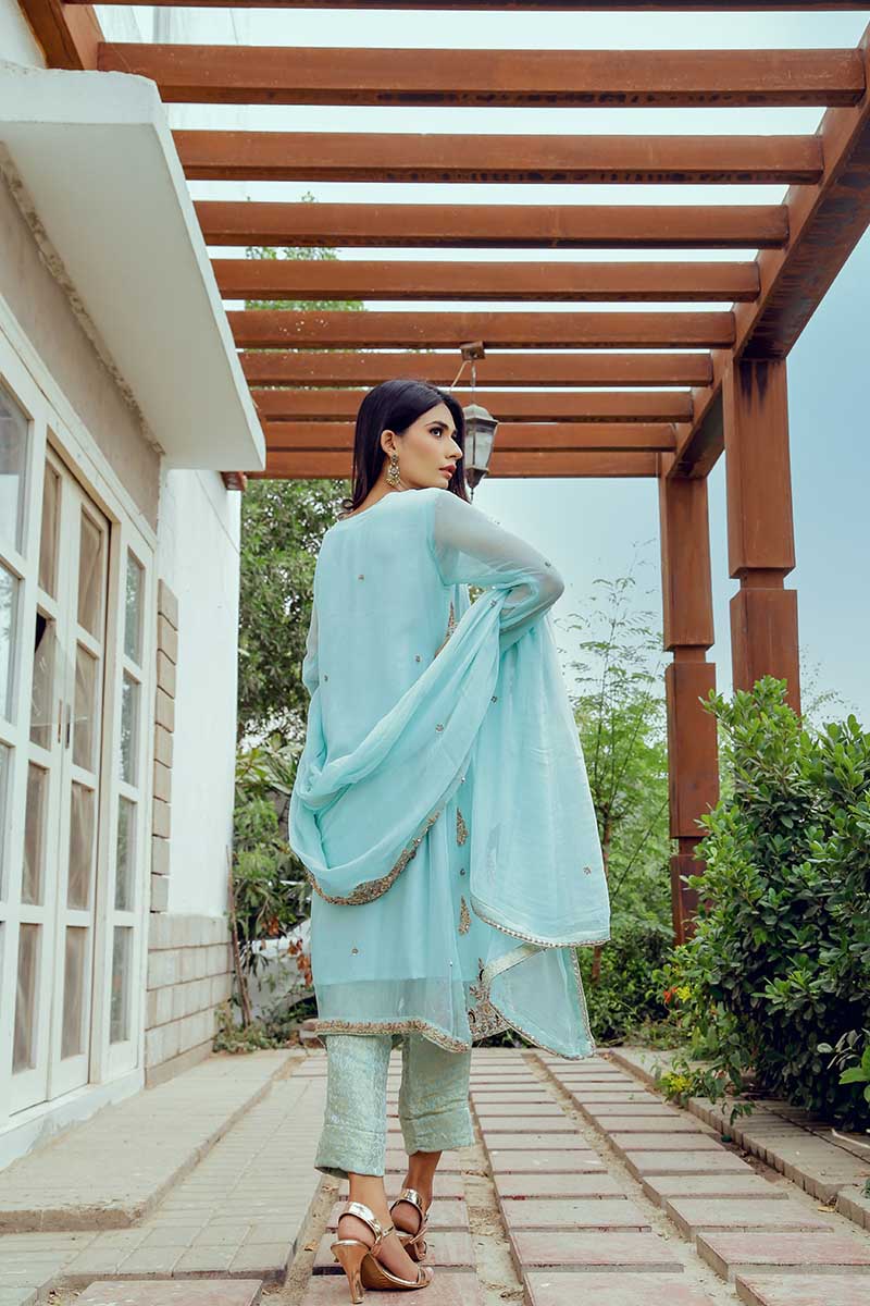 EXCLUSIVE SKY BLUE BRIDAL WEAR – ZG25231