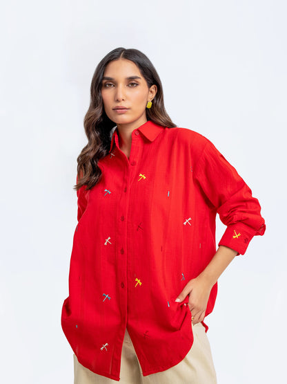 Embroidered Shirt - FWTS24-078