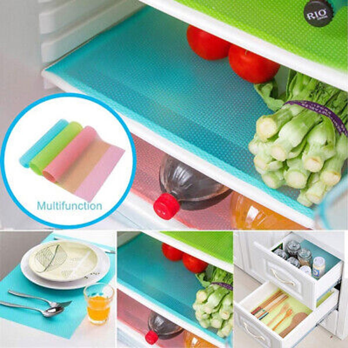 Anti-Bacterial Fridge Mat, Non-stick Roll