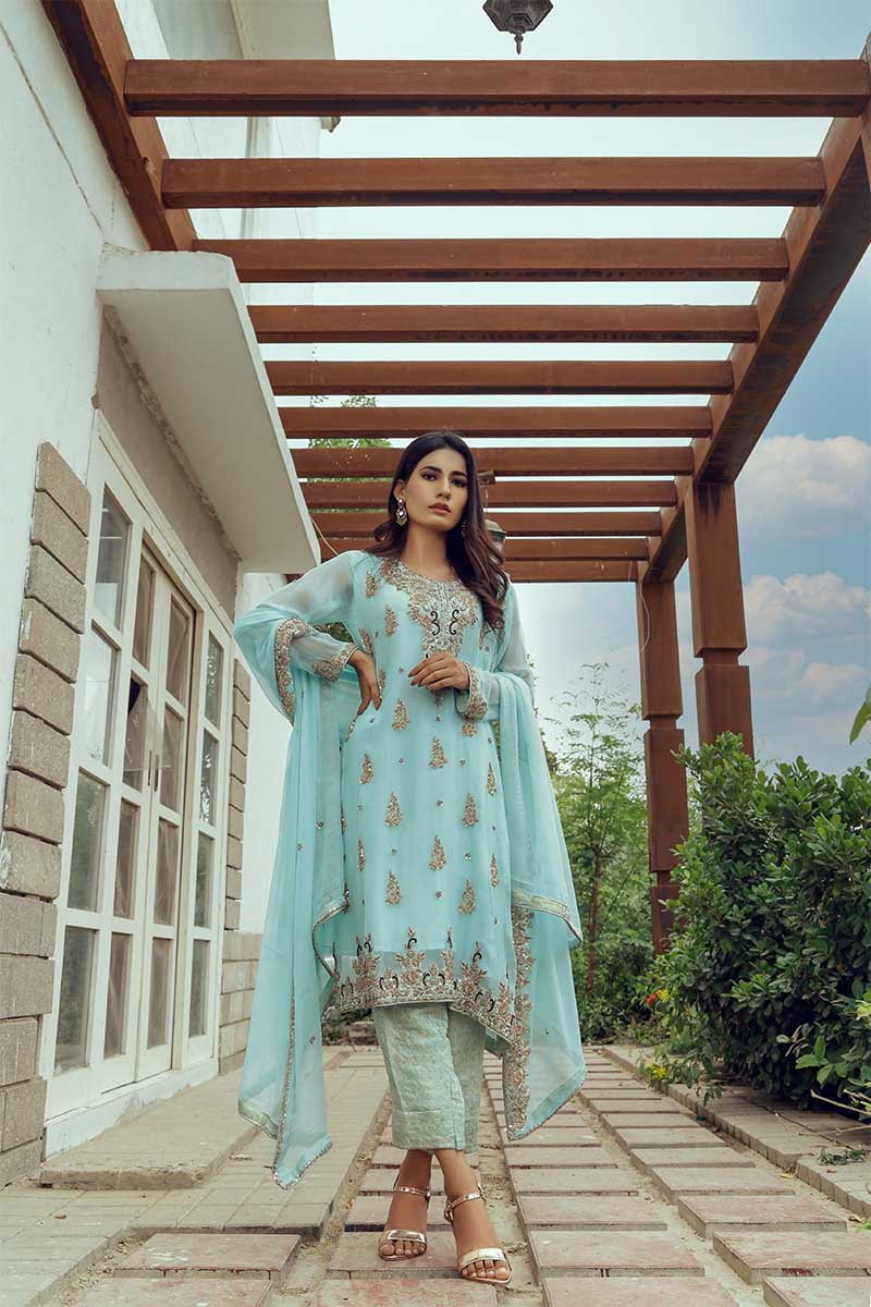 EXCLUSIVE SKY BLUE BRIDAL WEAR – ZG25231