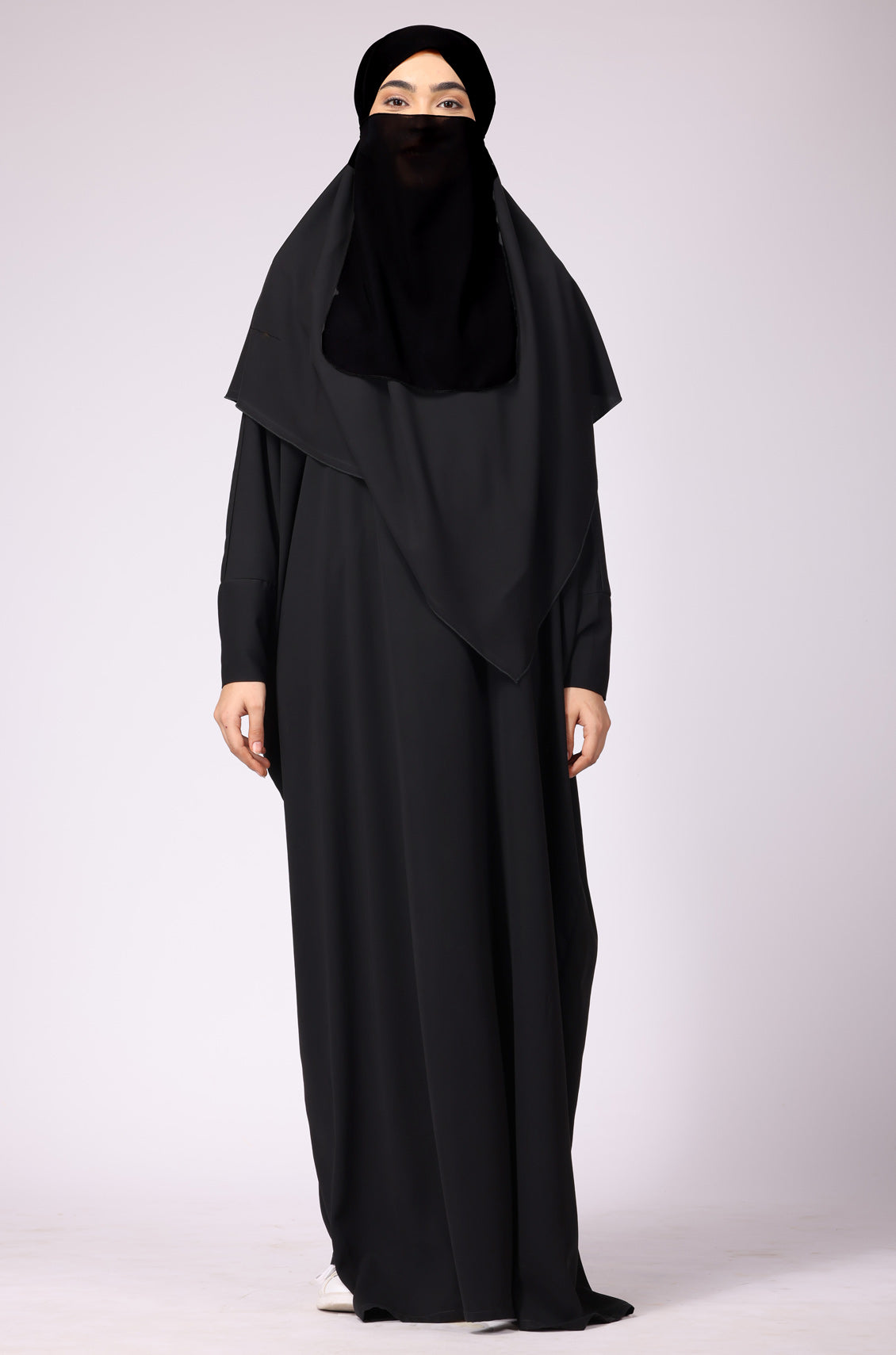 Simple Black Kaftan ABAYA