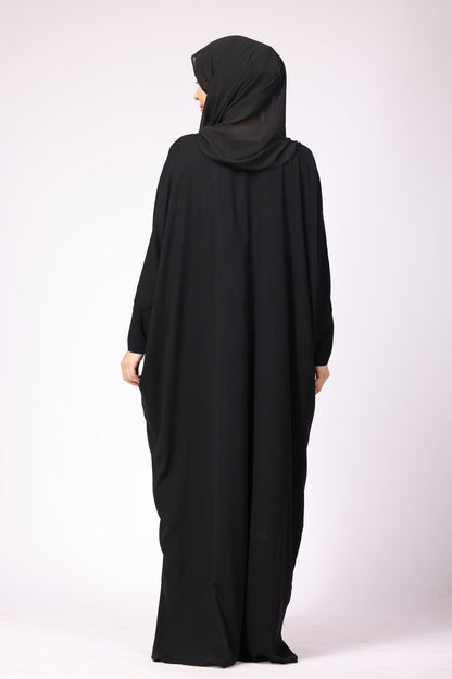 Simple Black Kaftan ABAYA