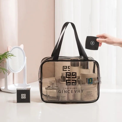 Multipurpose Transparent Traveling Cosmetic Bag