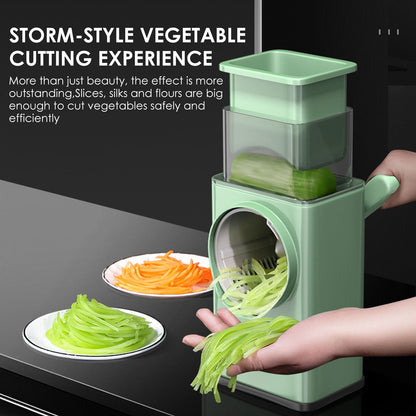 Multi-function Hand Rotary Vegetable Cutter