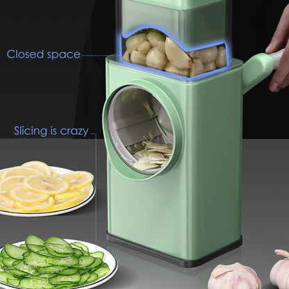 Multi-function Hand Rotary Vegetable Cutter